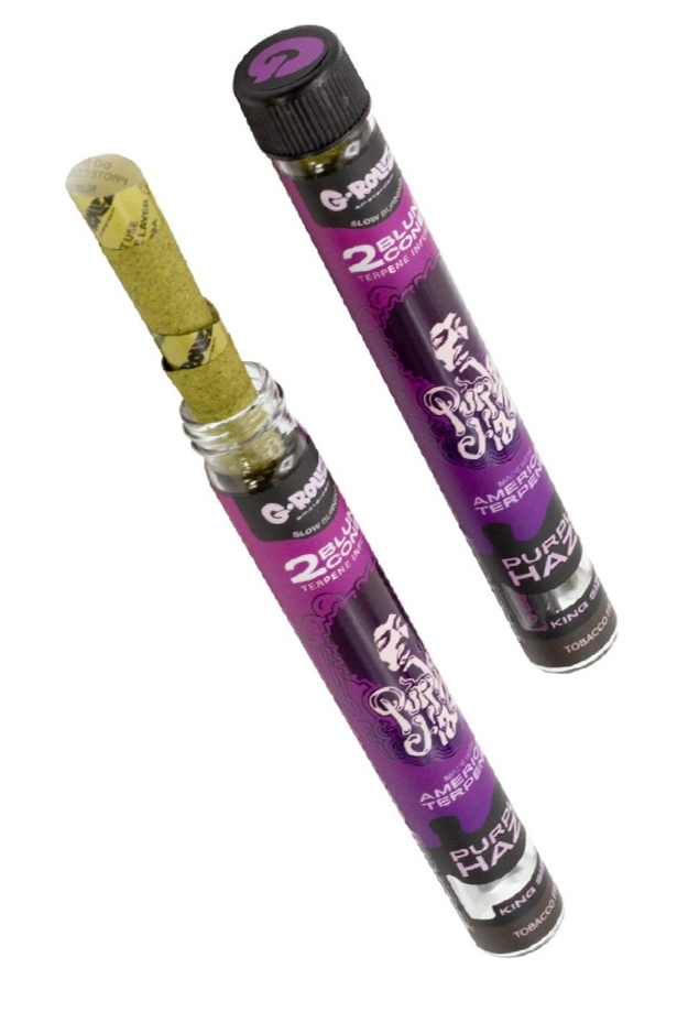 G-rollz ‘Purple Haze’ Terpene infused blunt - Image 2
