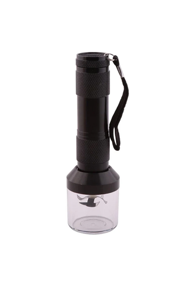 Electric Aluminium Grinder Black