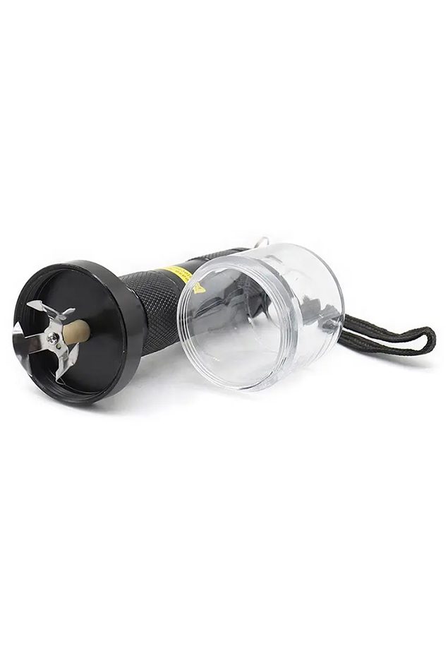 Electric Aluminium Grinder Black - Image 2