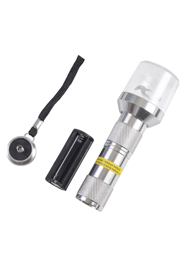 Electric Aluminium Grinder Silver - Image 3